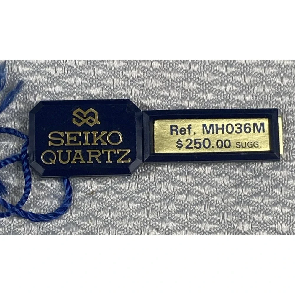 vintage Seiko Sports 100 Alarm watch H557-5179 Original Tag and band parts AS/IS